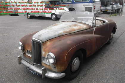 Sunbeam alpine roadster 55 