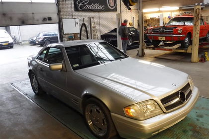 Mercedes 600SL R129 Roadster Silver 