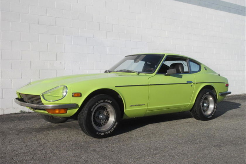 Datsun 240Z yellow/ green nr 707