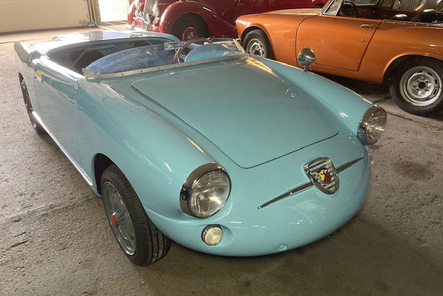 Abarth Allemano spider blue