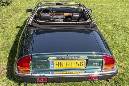 Jaguar XJ-SC Targa V12 green 