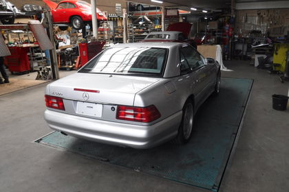 Mercedes 500SL silver  192120 