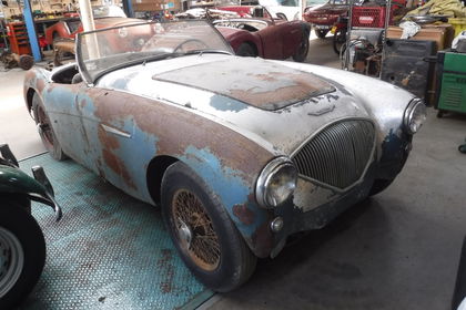 Austin Healey 100/4 blue to restore 