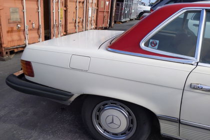 Mercedes 450SL  W107 74 white  