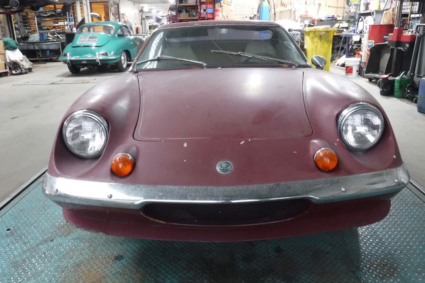 Lotus Europa Twin Cam red