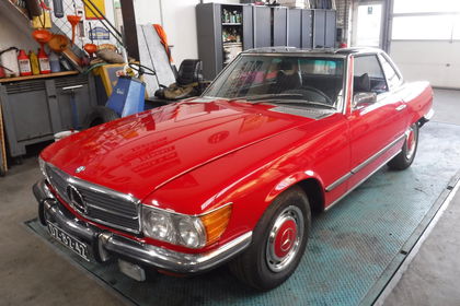 Mercedes 450SL 72 red 