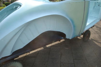 Packard 120 convertible blue 